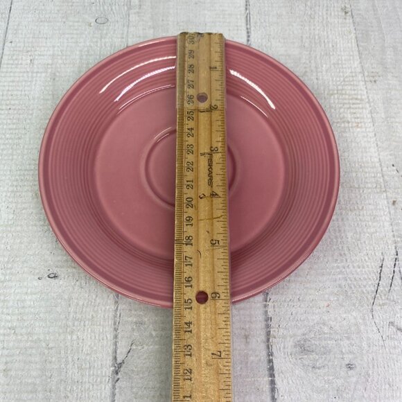 Nancy Calhoun DARK ROSE Japan Smooth Stoneware 8oz Flat Cup & Saucers Set of 4 - Picture 14 of 16